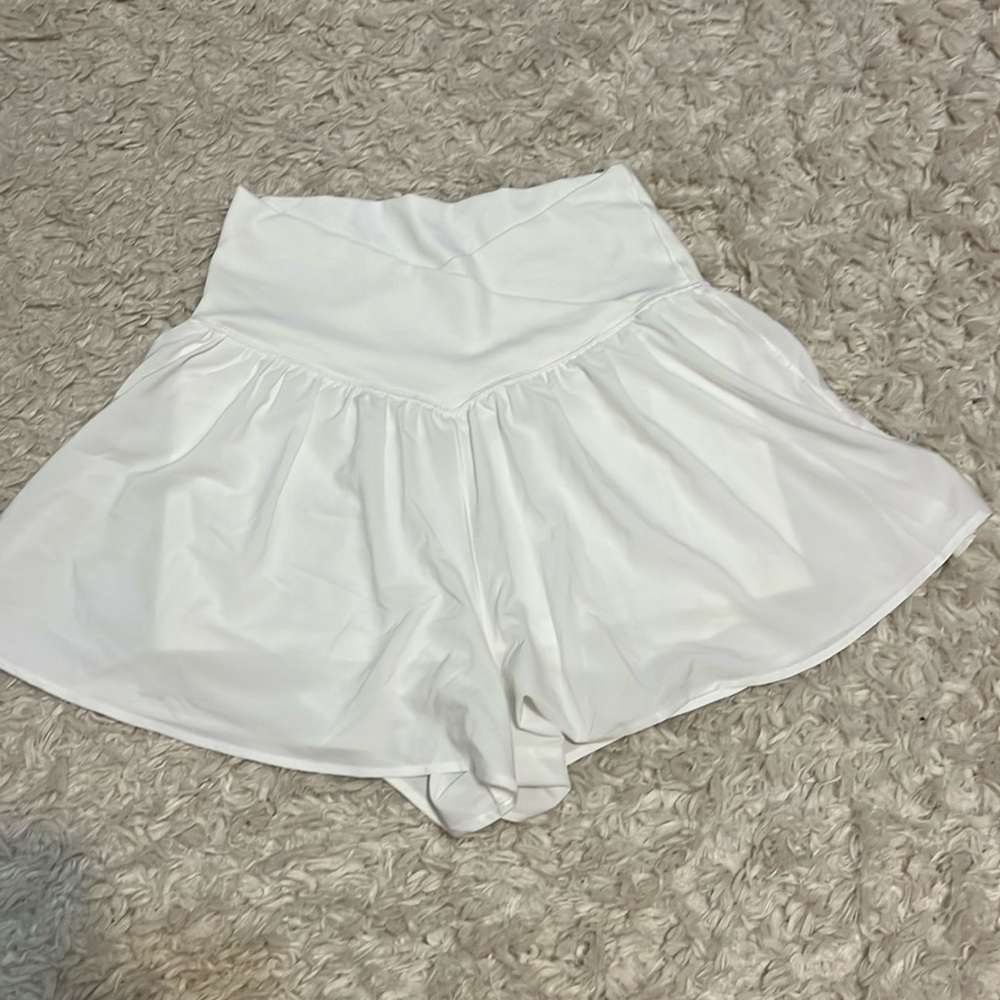 Aerie crossover athletic shorts, size small, lightly worn